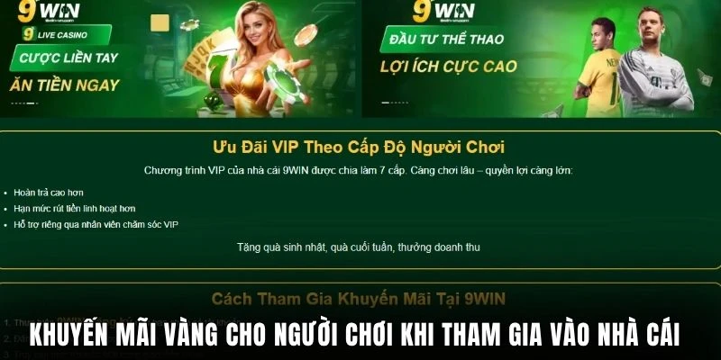 Khuyến mãi vàng cho người chơi khi tham gia vào nhà cái
