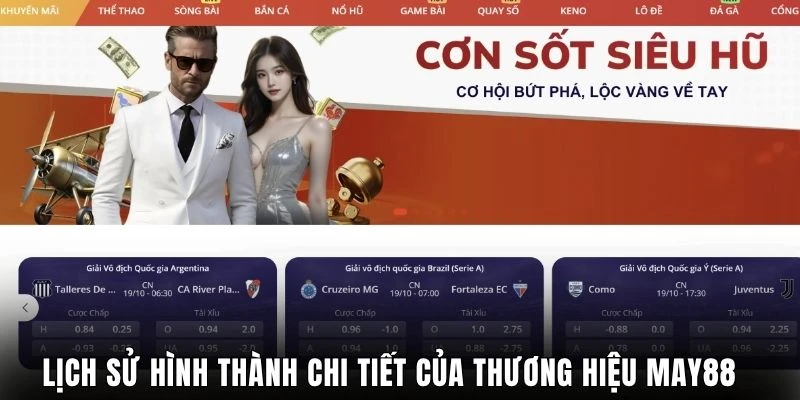 Lịch sử hình thành chi tiết của thương hiệu May88