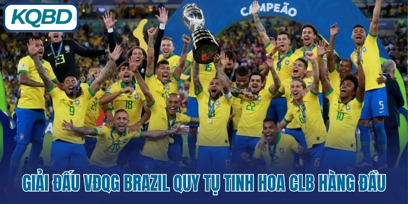 Giải đấu VĐQG Brazil quy tụ tinh hoa CLB hàng đầu
