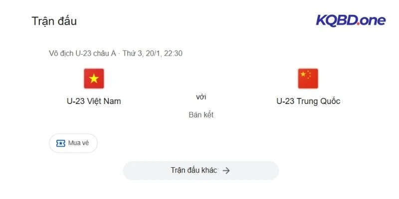 Soi kèo bán kết U23 Cup giữa Việt và Trung 